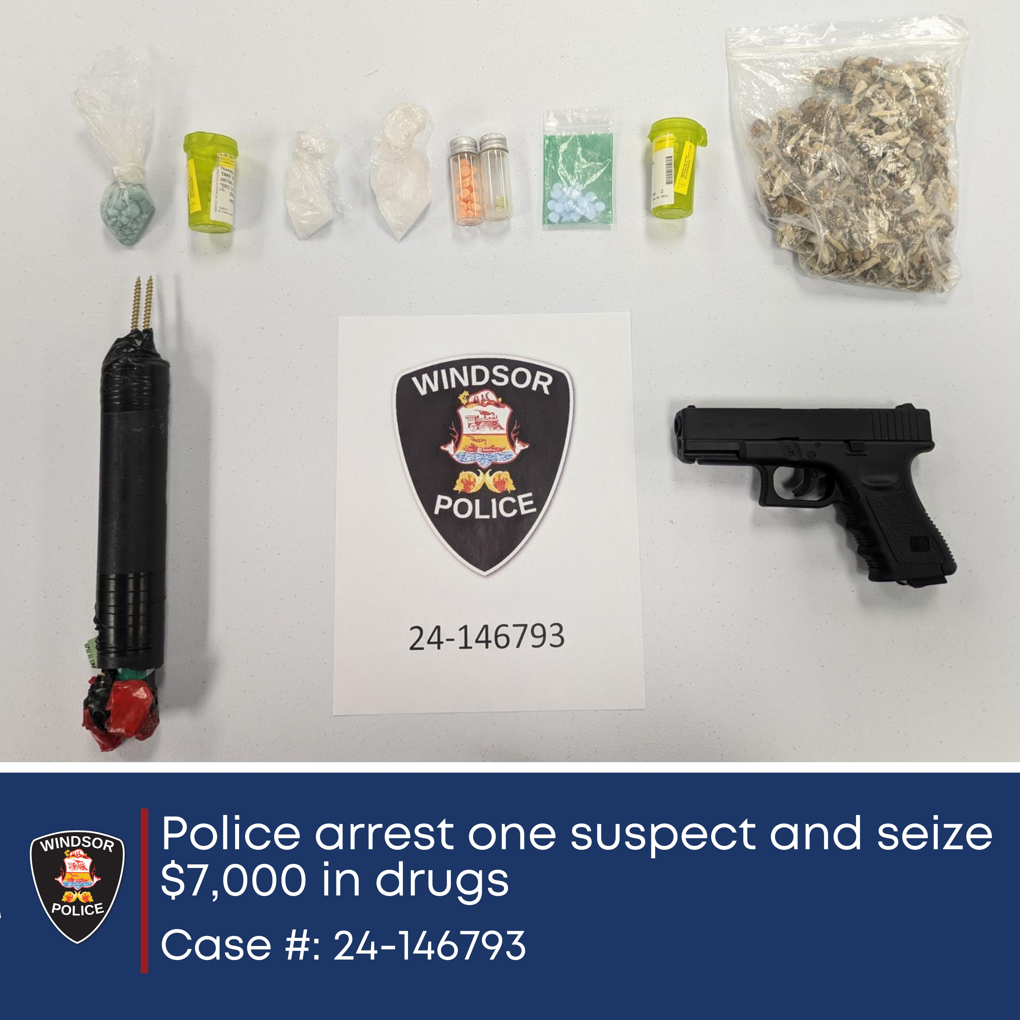 2024-12-10-update-1-image-1 Image of drugs and weapons seized by police.