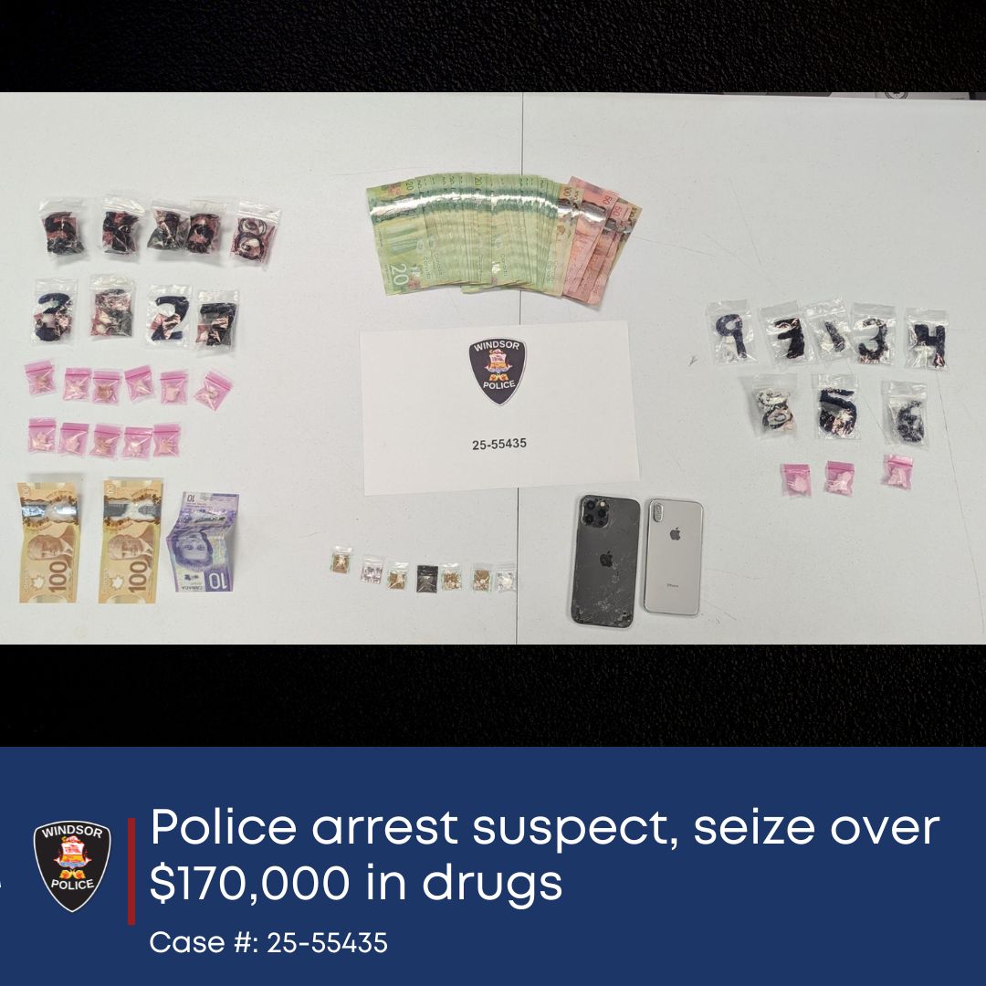 Police arrest suspect, seize over $170,000 in drugs 
