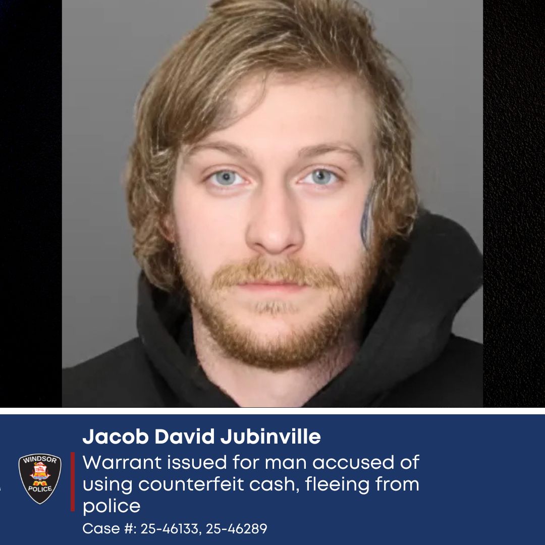 Warrant issued for man accused of using counterfeit cash, fleeing from police