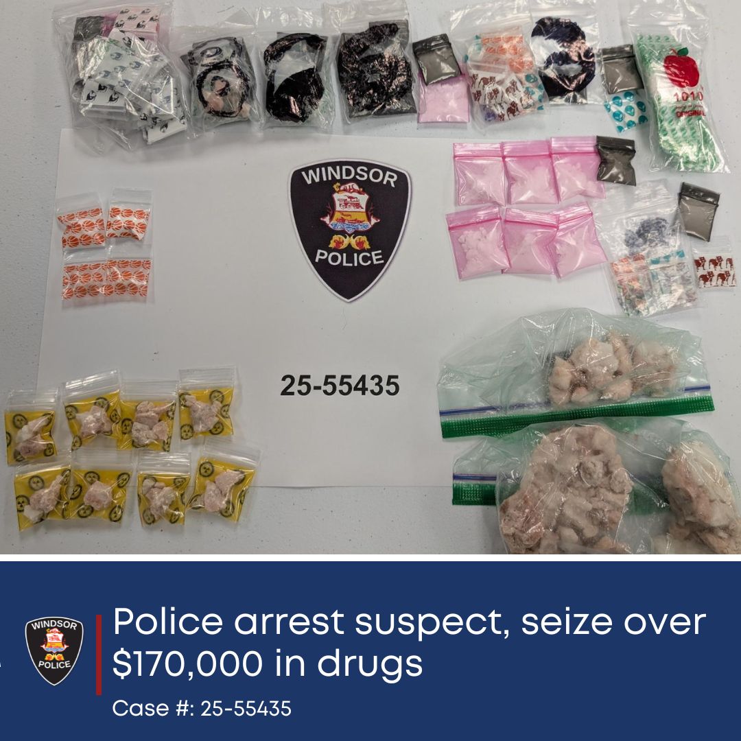 Police arrest suspect, seize over $170,000 in drugs 