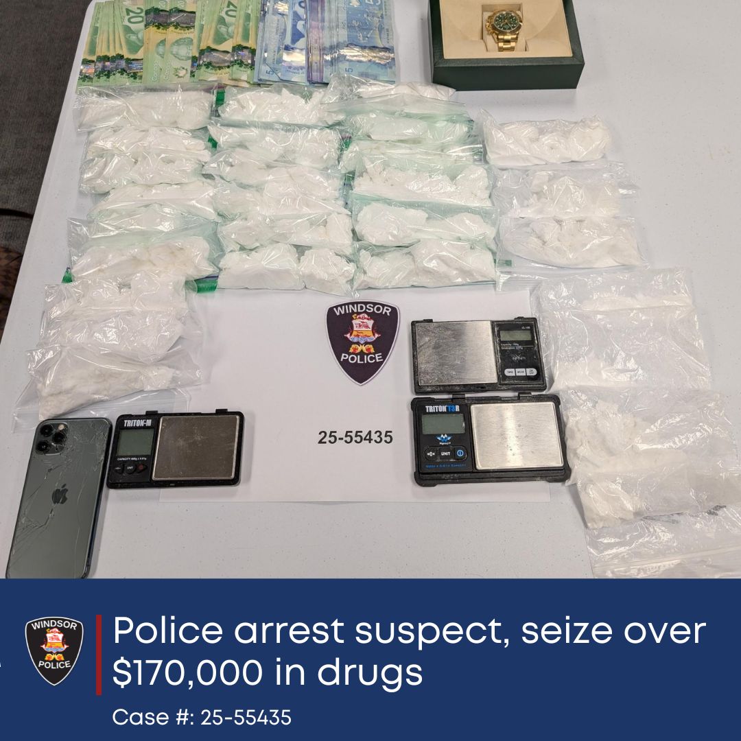 Police arrest suspect, seize over $170,000 in drugs 